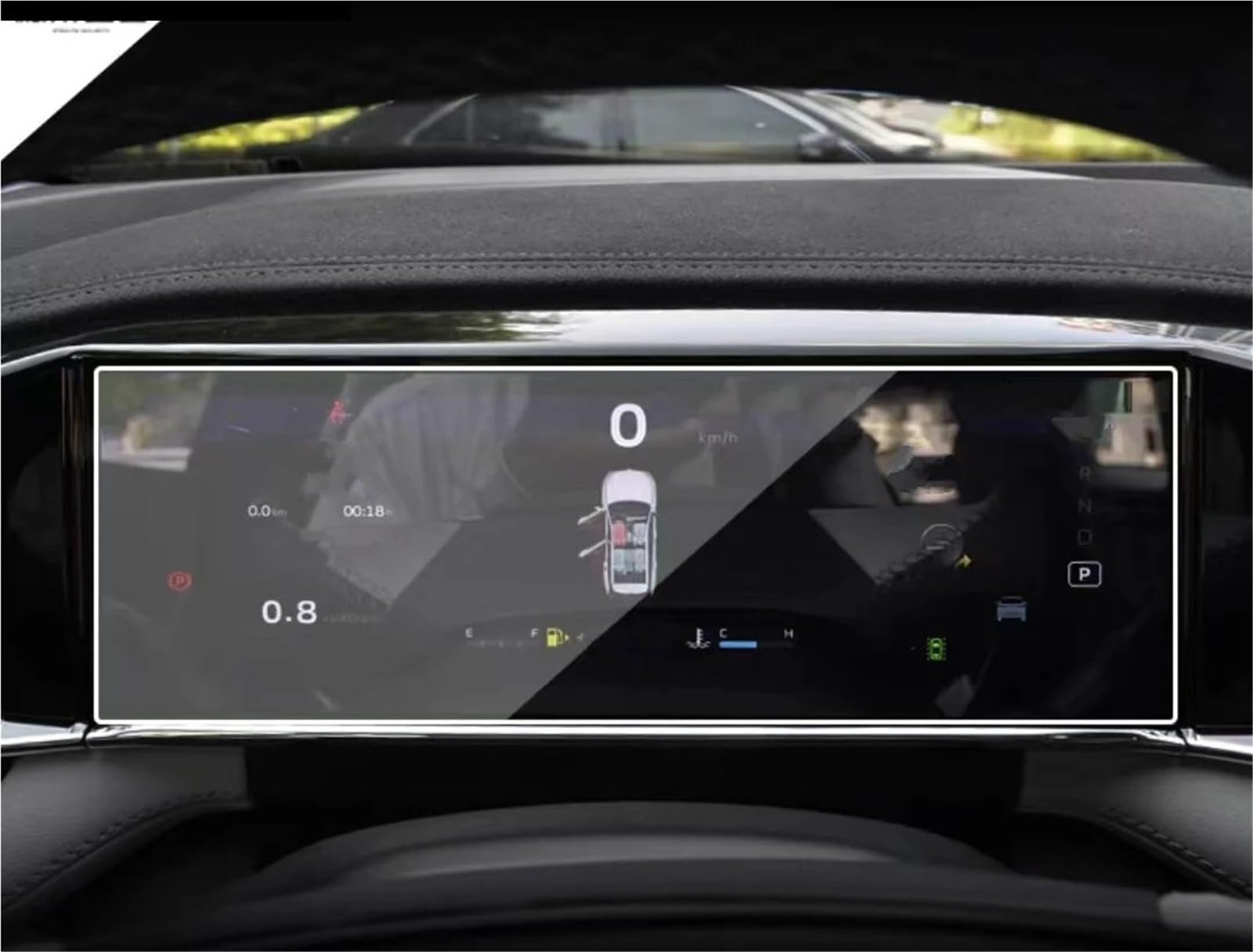 Displayschutzfolie Gehärtetem Glas Schutz Für Geely Für Starray Für Boyue L 2024 Auto 13,2 Zoll GPS Navigation Schutz Film LCD Bildschirm Film Navigation Schutzfolie(Dashboard) von SGHFUVE