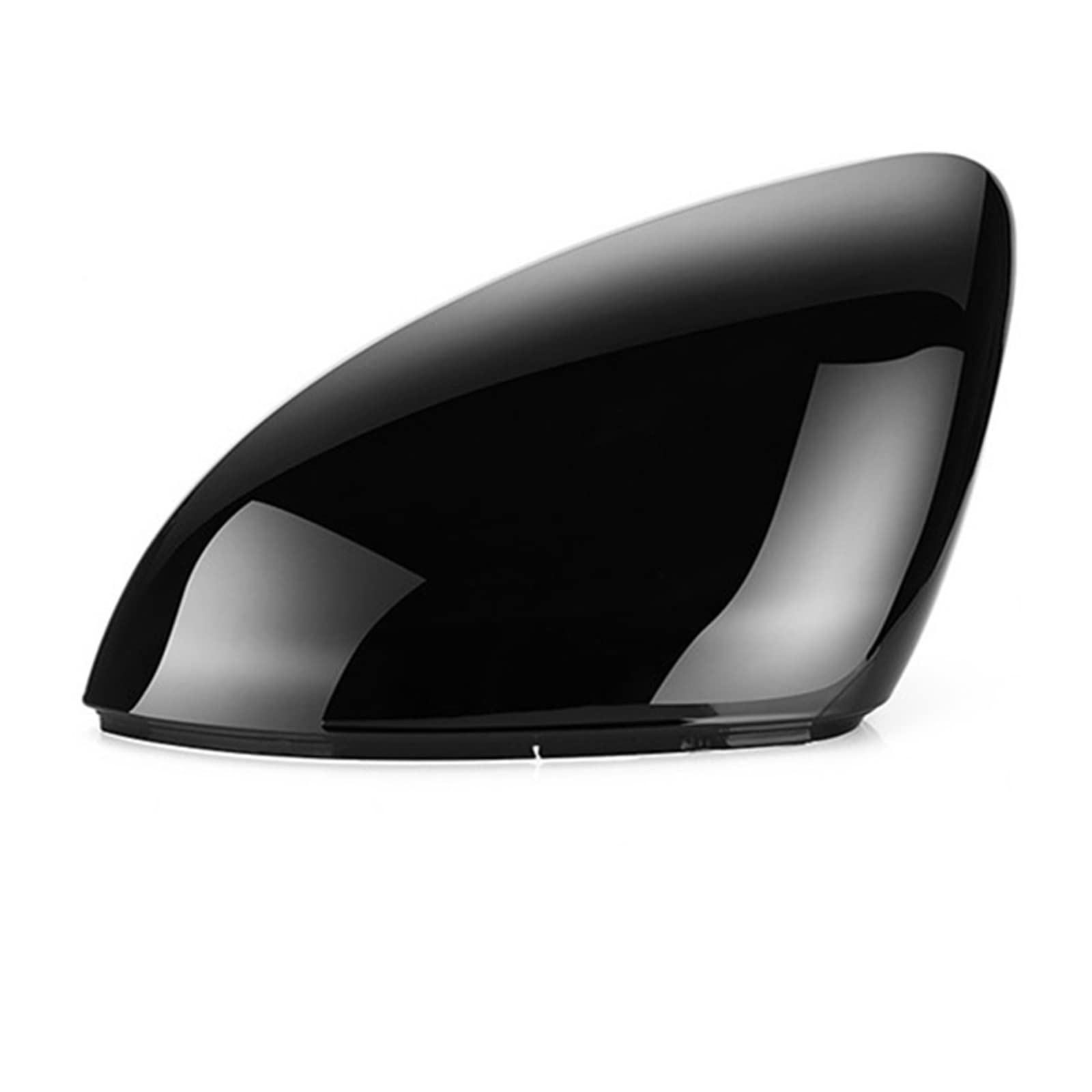 Seitenspiegel Abdeckkappen 1 Paar Für VW Für Golf 7 Für MK7 Für MK 7,5 Für Touran L Auto Seite Spiegel Abdeckung Rückspiegel Gehäuse Kappen Autos Teile Außenspiegelkappe(Black-Left) von SGHFUVE