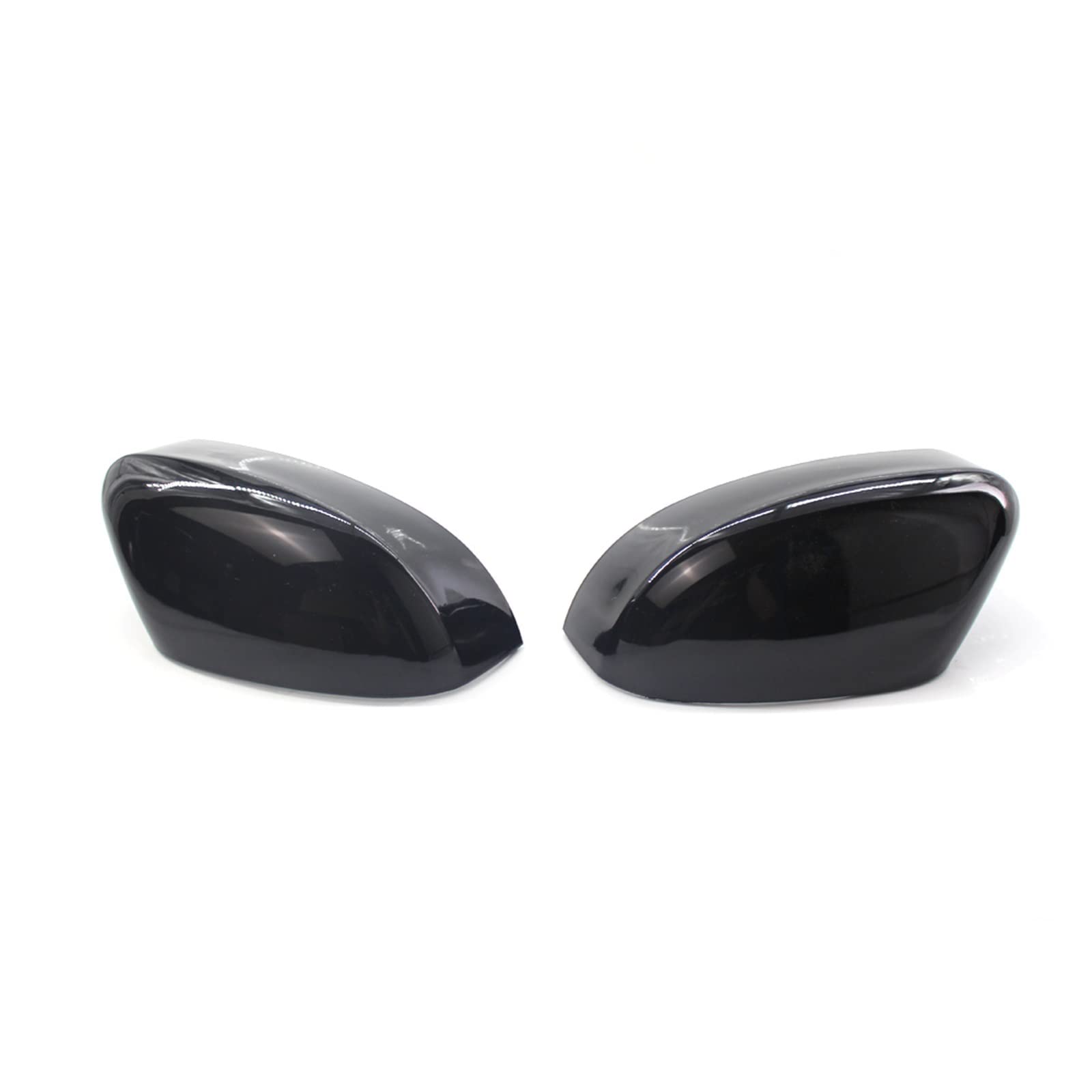 Seitenspiegel Abdeckkappen Carbon Faser Helle Schwarz Für Ford Für Fokus Für MK2 Für MK3 2008-2012 2013 2014 2015 2016 2017 Seite Rückspiegel Abdeckung Außenspiegelkappe(Schwarz) von SGHFUVE
