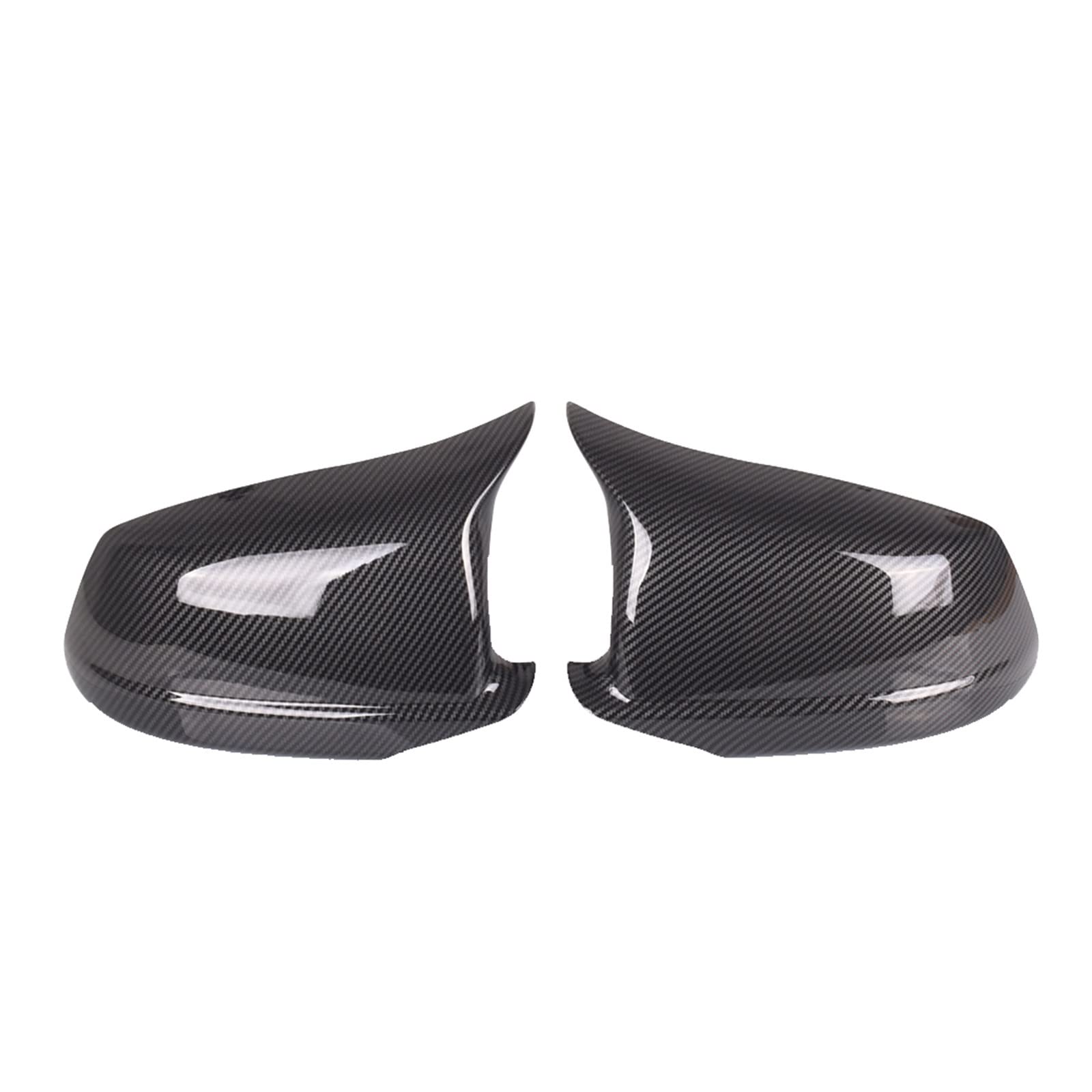 Seitenspiegel Abdeckkappen Carbon Fiber Gloss Black Für F10 F11 5-Serie Rückspiegel Abdeckungen 520i 523i 525i 528i 530i Kappen Seite Rückansicht ABS Außenspiegelkappe(ABS Carbon Fiber) von SGHFUVE
