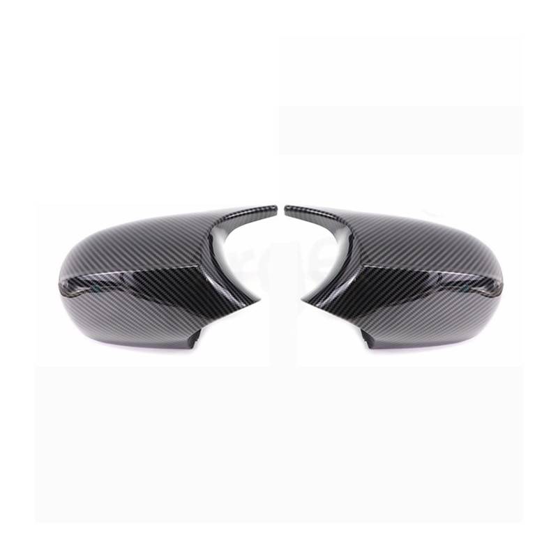 Seitenspiegel Abdeckkappen Fit Für E90 E91 2005-2011 E92 E93 2006-2013 E81 E82 E88 E87 E88 Carbon Faser Rückspiegel Kappe Flügel Seite Spiegel Abdeckung Außenspiegelkappe(New 2) von SGHFUVE