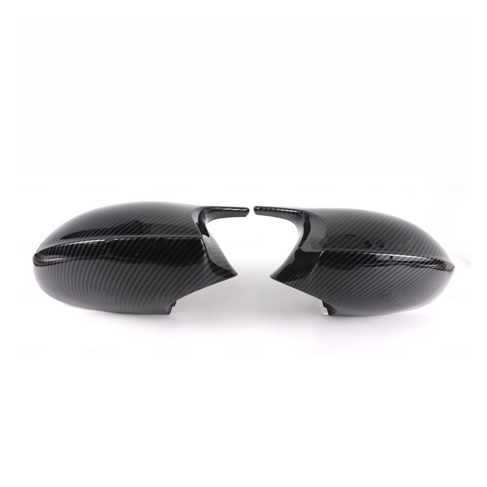 Seitenspiegel Abdeckkappen Für 1 3er E92 E93 Carbon Fiber Look Rückspiegelkappe Autozubehör E90 E91 Schwarze M3 Style Abdeckung E81 E82 E87 E88 Außenspiegelkappe(B Carbon Fiber Pre-LCL) von SGHFUVE