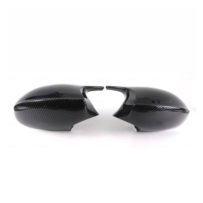 Seitenspiegel Abdeckkappen Für 1 3er E92 E93 Carbon Fiber Look Rückspiegelkappe Autozubehör E90 E91 Schwarze M3 Style Abdeckung E81 E82 E87 E88 Außenspiegelkappe(B Carbon Fiber Pre-LCL) von SGHFUVE