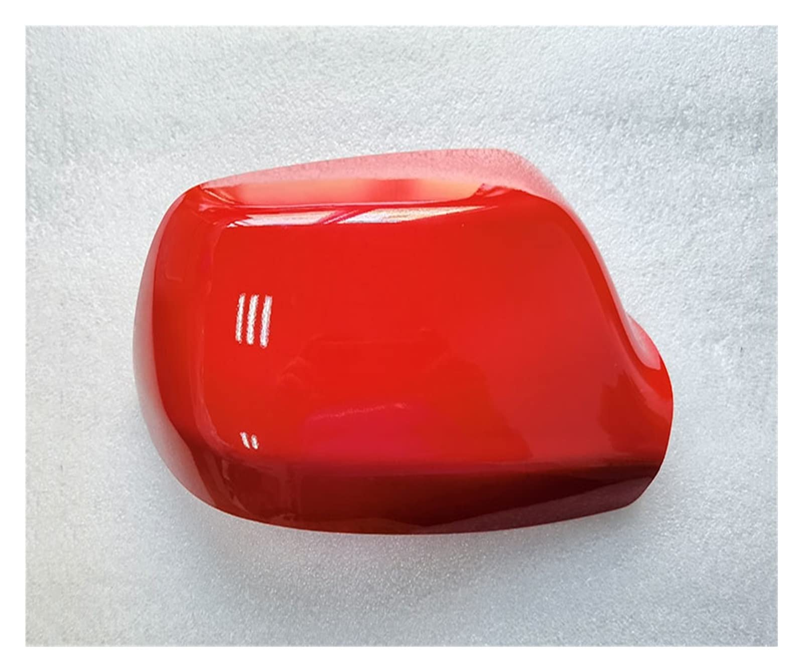 Seitenspiegel Abdeckkappen Für Mazda 3 Umkehrspiegel Abdeckung Rückspiegel Gehäuse Spiegel Shell Auto Zubehör Außenspiegelkappe(Red Right) von SGHFUVE