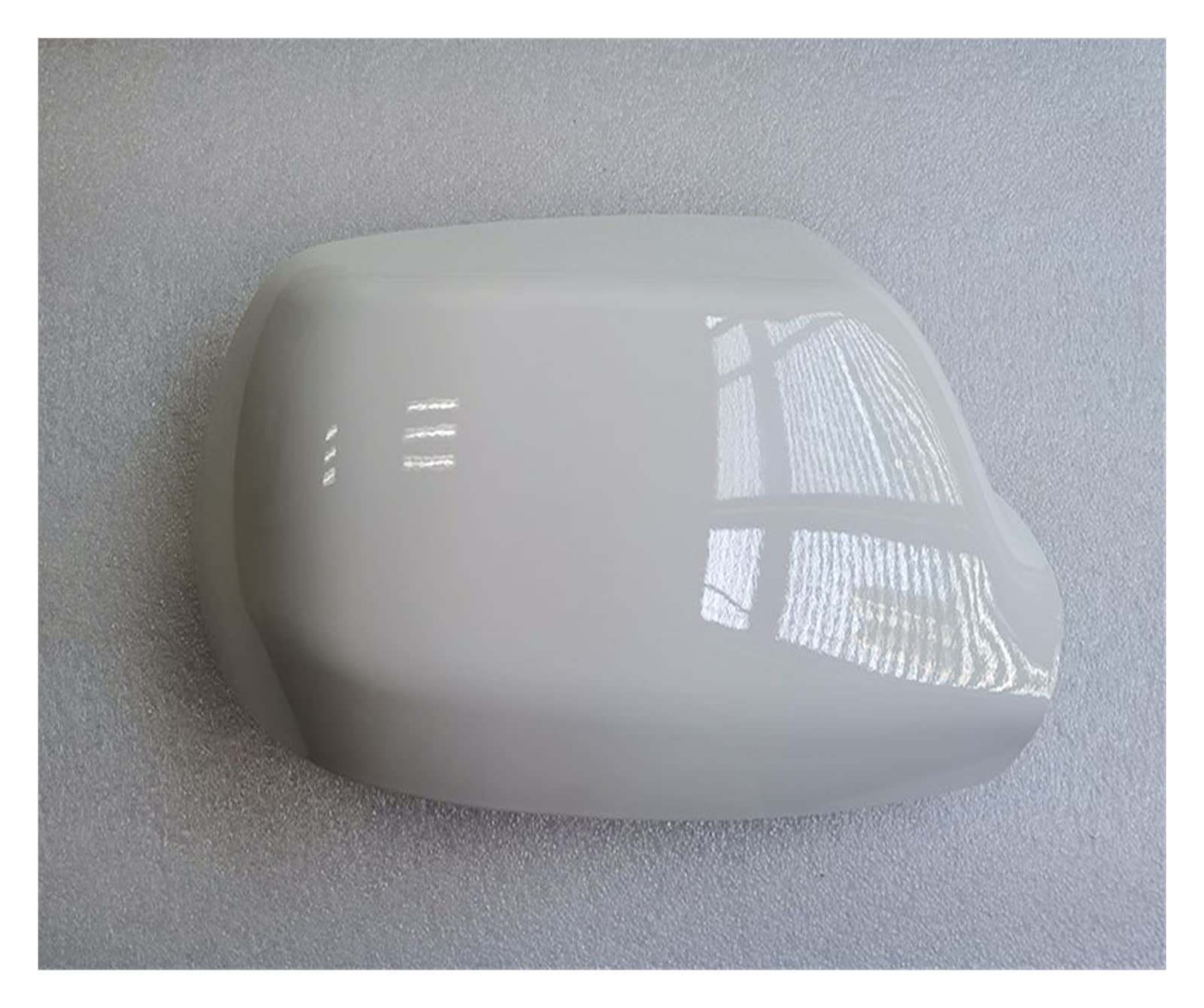 Seitenspiegel Abdeckkappen Für Mazda 3 Umkehrspiegel Abdeckung Rückspiegel Gehäuse Spiegel Shell Auto Zubehör Außenspiegelkappe(White Right) von SGHFUVE