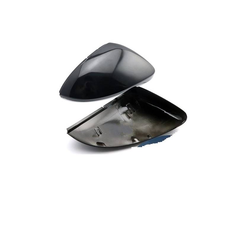Seitenspiegel Abdeckkappen Für VW Seite Flügel Spiegel Abdeckung Für Passat B7 Für CC Für Scirocco Für Polo 6R 6C Für MK6 Kappe Für Jetta 6 Carbon Look Außenspiegelkappe(Black -2) von SGHFUVE