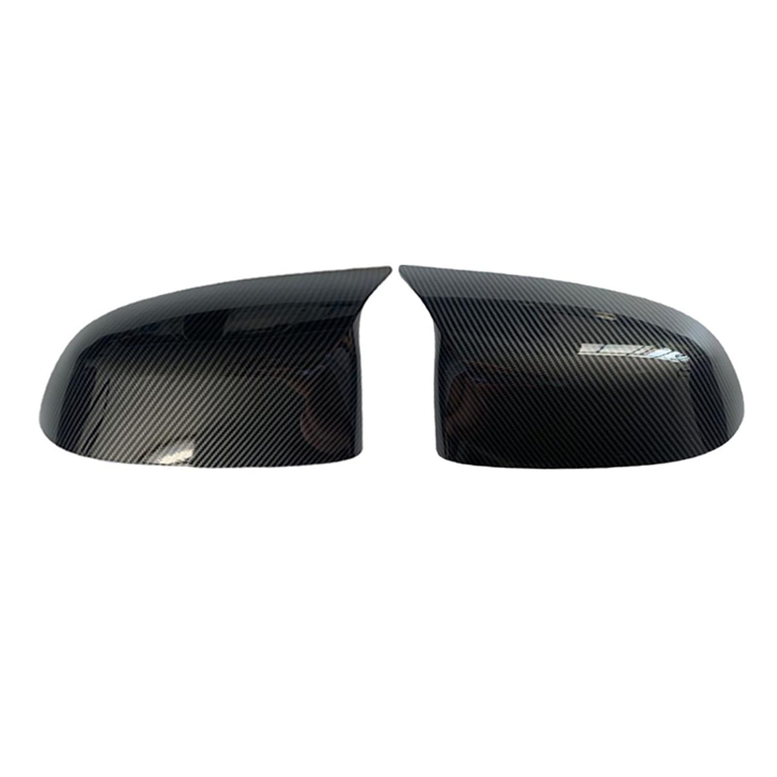 Seitenspiegel Abdeckkappen Für X3 G01 X4 G02 X5 G05 X6 G06 X7 G07 2018-2022 Stil ABS Gloss Black Carbon Fiber/ABS Rückspiegel Abdeckungen Außenspiegelkappe(B Carbon Fiber) von SGHFUVE