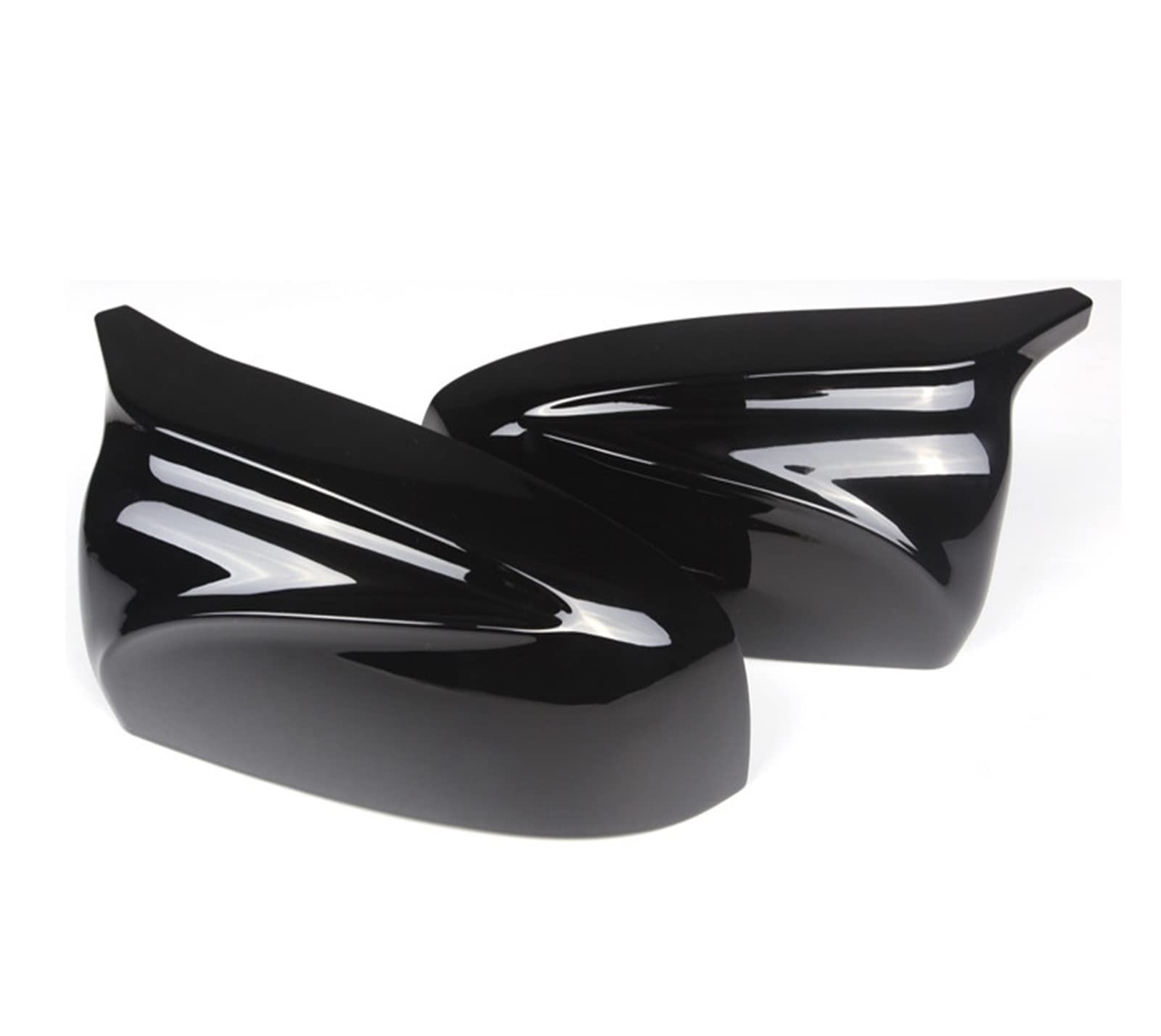 Seitenspiegel Abdeckkappen Geeigneter Rückspiegel Für X5 E70 X6 E71 08–13. Rückspiegelschale, Austauschbare Rückspiegelabdeckung Außenspiegelkappe(Glossy Black) von SGHFUVE