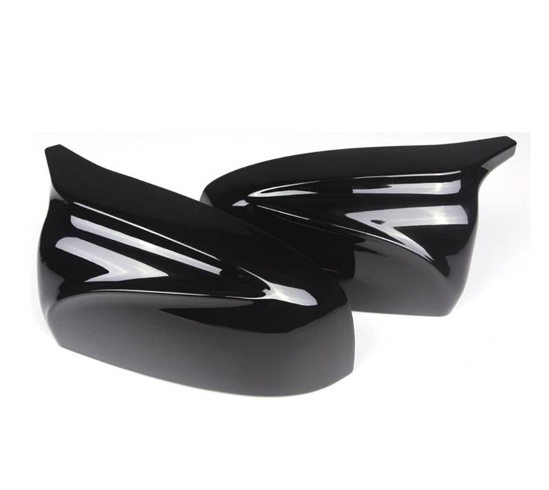 Seitenspiegel Abdeckkappen Geeigneter Rückspiegel Für X5 E70 X6 E71 08–13. Rückspiegelschale, Austauschbare Rückspiegelabdeckung Außenspiegelkappe(Glossy Black) von SGHFUVE