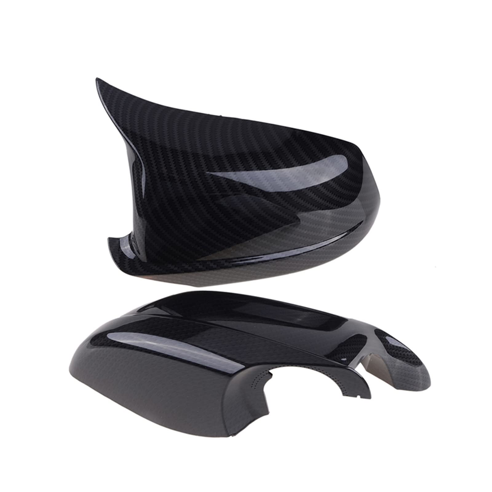 Seitenspiegel Abdeckkappen Passend Für 5er F10 F11 F18 Pre-LCI 2010–2013 Rückspiegelkappe Seitenspiegelabdeckung Performance-Auto Außenspiegelkappe(Carbon Pattern) von SGHFUVE