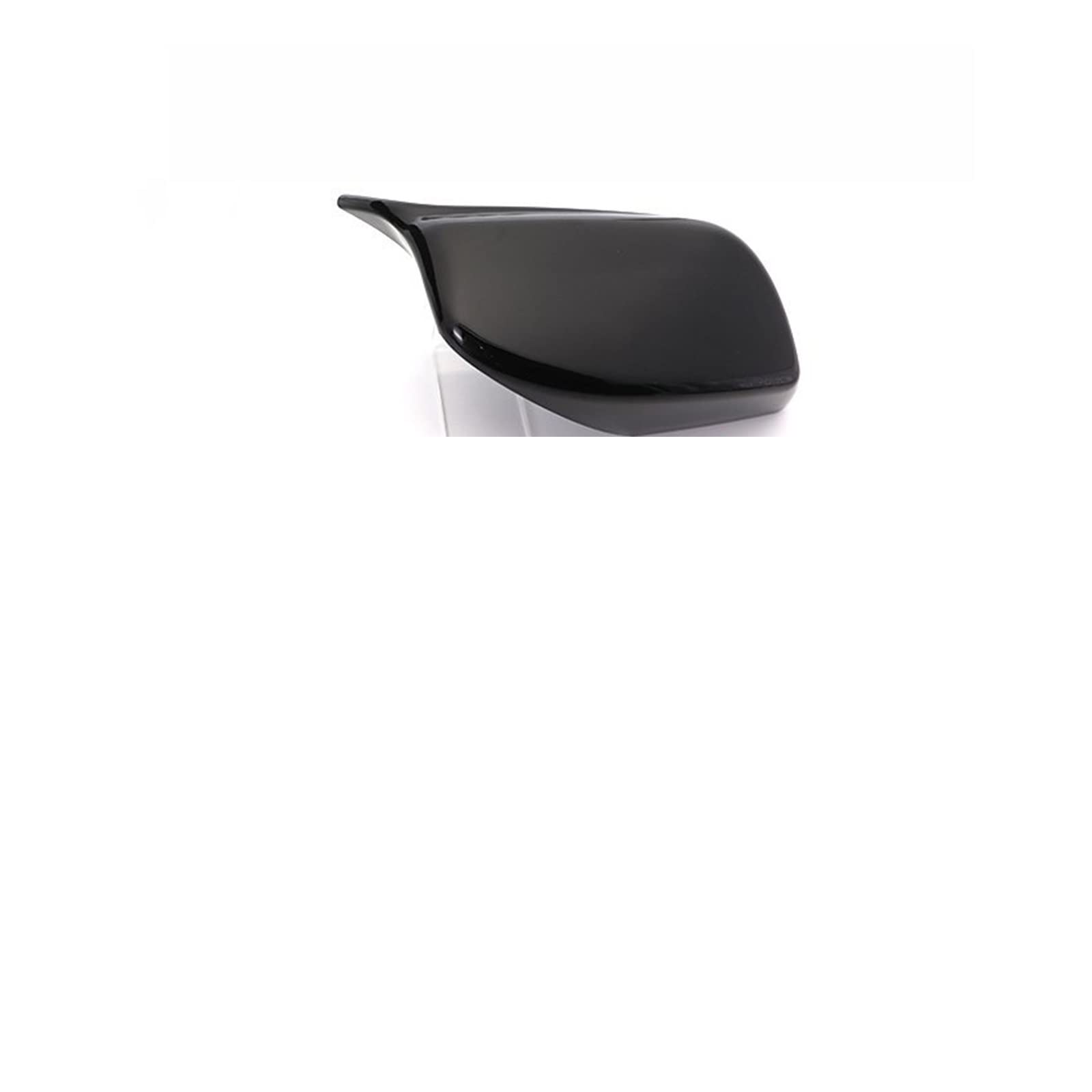 Seitenspiegel Abdeckkappen Rückspiegel-Abdeckkappen 528i 528xi Für 5er E60 E61 E63 E64 2004–2008 520i 525i 530i Carbonfaser-Look Schwarz Außenspiegelkappe(1pc Left Side Black) von SGHFUVE