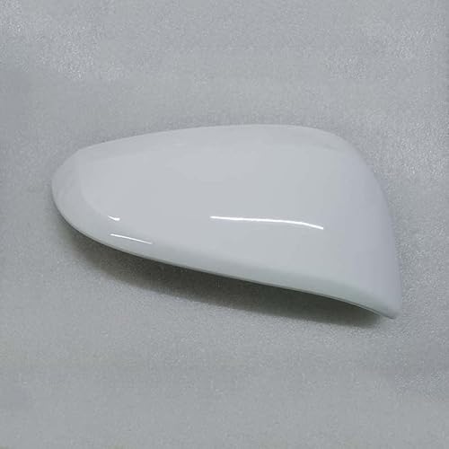 Seitenspiegel Abdeckkappen Rückspiegel Abdeckung Für Toyota Für Rav4 2013-2019 Auto Zubehör Reverse Spiegel Shell Spiegel Fall Gehäuse Außenspiegelkappe(White Right) von SGHFUVE