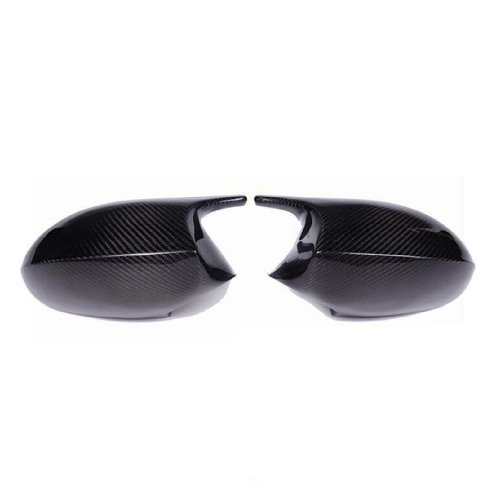 Seitenspiegel Abdeckkappen Seite Spiegel Abdeckung Kappe Für E90 E91 2005-2007 E92 E93 2006-2009 M3 Stil E80 E81 E87 ABS Carbon Faser Farbe Rückansicht Außenspiegelkappe(C Carbon Fiber) von SGHFUVE