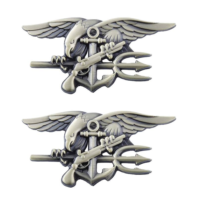 Navy-Seals Emblem Autoaufkleber Adler Auto Logo Deko für Auto Aufkleber (Kupfer) von SGW