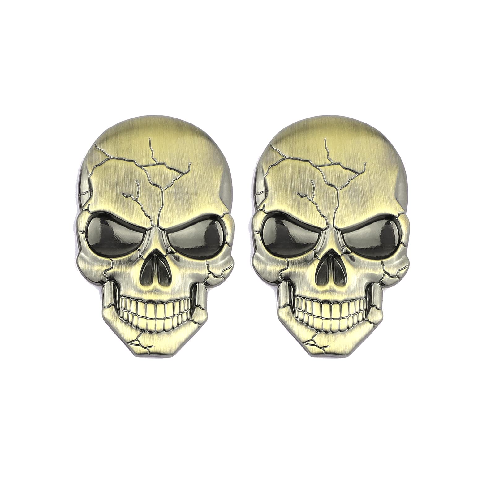 Schädel Emblem Skull Auto Aufkleber Zink Legierung Aufkleber Cranium Emblem Abzeichen Aufkleber für Kühlschrank Computer Tür Auto Motorrad Schädel Emblem Skull Auto Aufkleber Zink Legierung Aufkleber Cranium Emblem Abzeichen Aufkleber für Kühlschrank Computer Tür Auto Motorrad von SGW