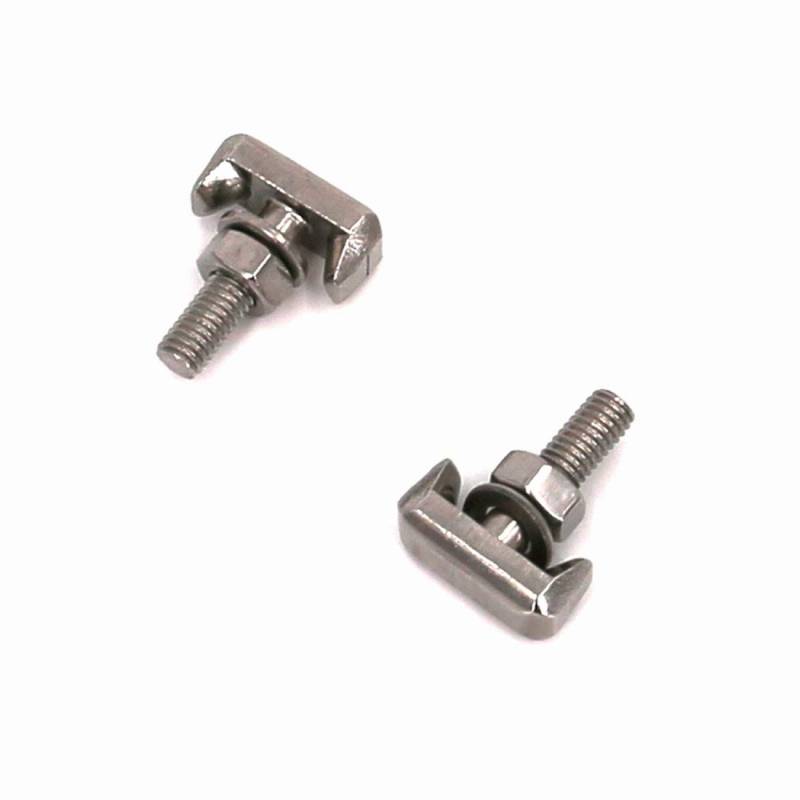 Batterieklemme T-Bolt Kit 19116852 64740 Batteriekabel Spannschraube 2er-Pack für GMC Chevrolet BMW, ersetzt 6X0-915-138 6X0915138 61128373946 (2) Stück) von SGerste