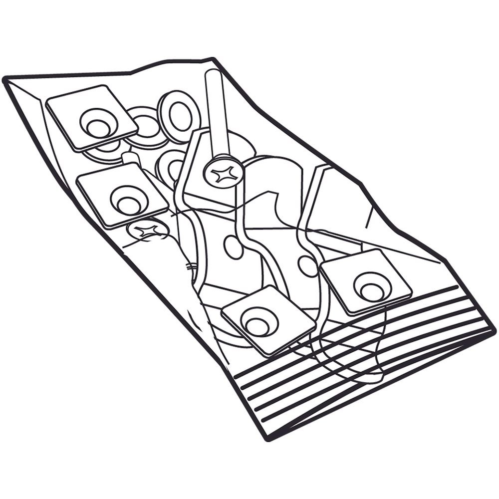 SHAD d1b37bor Schraubenmaterial Platine/Grill für Truhe SH37, Schwarz SHAD d1b37bor Schraubenmaterial Platine/Grill für Truhe SH37, Schwarz von SHAD