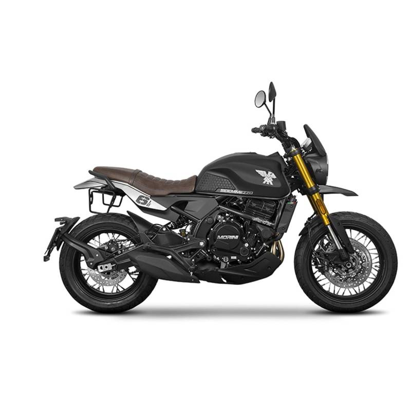 SR Side Bag Holder Moto Morini SEIEMMEZZO, Schwarz von SHAD