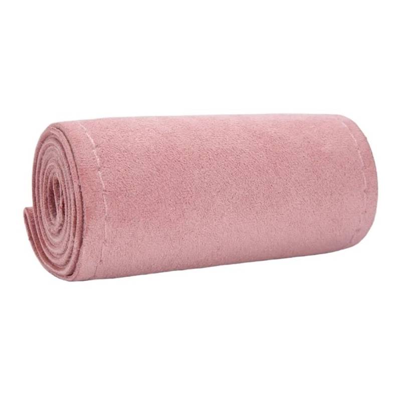 Lenkradbezug 38 cm DIY Lenkradbezug PU geflochtenes Auto Lenkrad Pad Liner Schutzabdeckung Anti-Rutsch-Innenraum von SHANSHAN