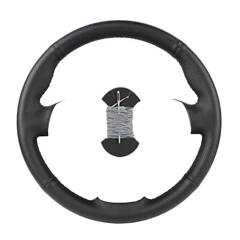 Lenkradbezug PU Auto Lenkrad Abdeckung Für Carnival II Für Grand Für Carnival 2006-2014 Auto Zubehör Schwarz Tragen Beständig von SHANSHAN