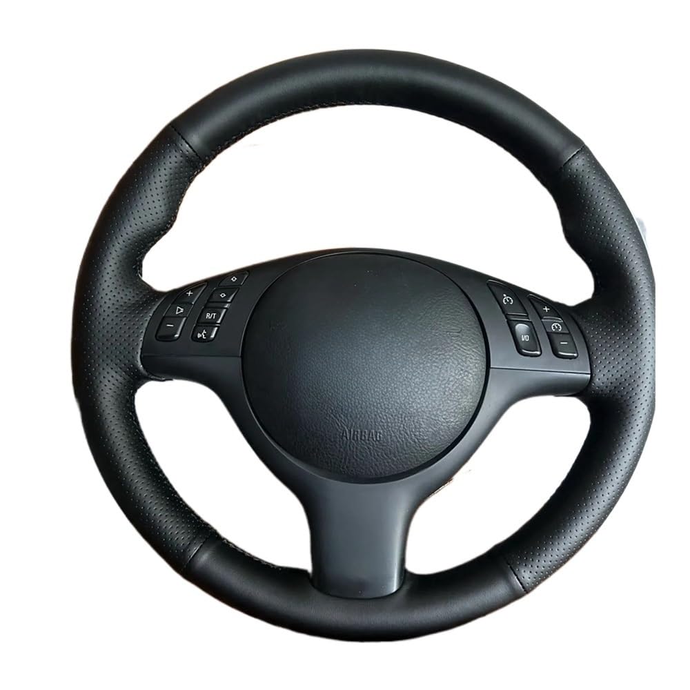 Lenkradbezug Schwarz Auto Lenkrad Abdeckung DIY PU Für E46 330i 330Ci E39 540i 525i 530i E46 Lenkradbezug Schwarz Auto Lenkrad Abdeckung DIY PU Für E46 330i 330Ci E39 540i 525i 530i E46 von SHANSHAN