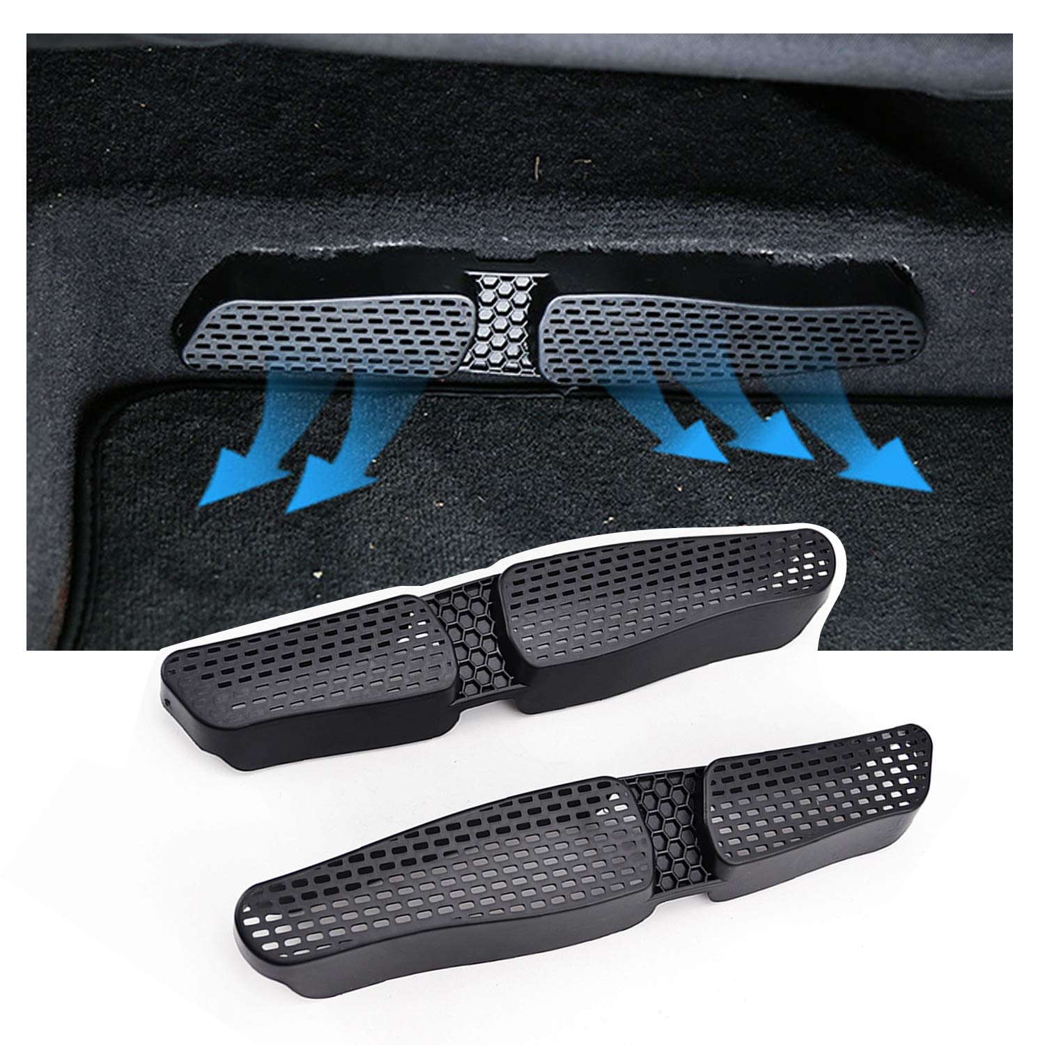 SHAOHAO Kompatibel mit VW T-roc 2018-2024 / Passat B8 2015-2024 Air Vent Abdeckung Schutzabdeckung Lufteinlassgitter-Einlassabdeckung Klimaanlage Outlet Cover Zubehör T Roc SHAOHAO Kompatibel mit VW T-roc 2018-2024 / Passat B8 2015-2024 Air Vent Abdeckung Schutzabdeckung Lufteinlassgitter-Einlassabdeckung Klimaanlage Outlet Cover Zubehör T Roc von SHAOHAO