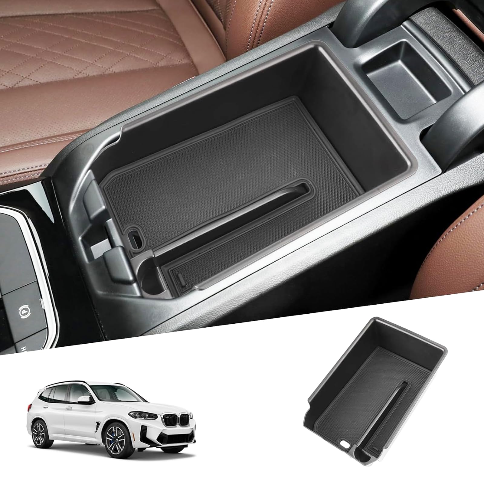 SHAOHAO Kompatibel mit BMW X3 G01 X4 G02 2018-2024 Mittelkonsole Armlehne Aufbewahrungsbox Zubehör Mittelarmlehne Organizer Tray, Multifunktionaler Handschuhfach bmw x3 g01 zubehör SHAOHAO Kompatibel mit BMW X3 G01 X4 G02 2018-2024 Mittelkonsole Armlehne Aufbewahrungsbox Zubehör Mittelarmlehne Organizer Tray, Multifunktionaler Handschuhfach bmw x3 g01 zubehör von SHAOHAO