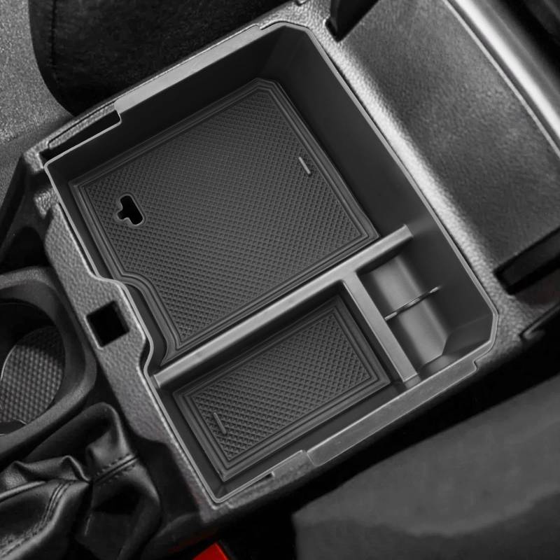 SHAOHAO Kompatibel mit Ford Ranger 2023 2024 2025 XL XLT Mittelkonsole Aufbewahrungsbox Armlehne Organizer Ranger 2023 Mittelarmlehne Handschuhfach ford ranger wildtrak zubehör von SHAOHAO