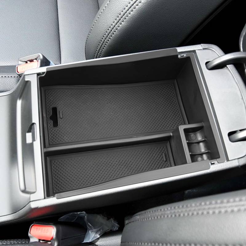 SHAOHAO Kompatibel mit Hyundai Tucson TL 2016-2020 Mittelkonsole Armlehne Aufbewahrungsbox Mittelarmlehne Organizer Tray, Multifunktionaler Handschuhfach Hyundai Tucson Zubehör von SHAOHAO