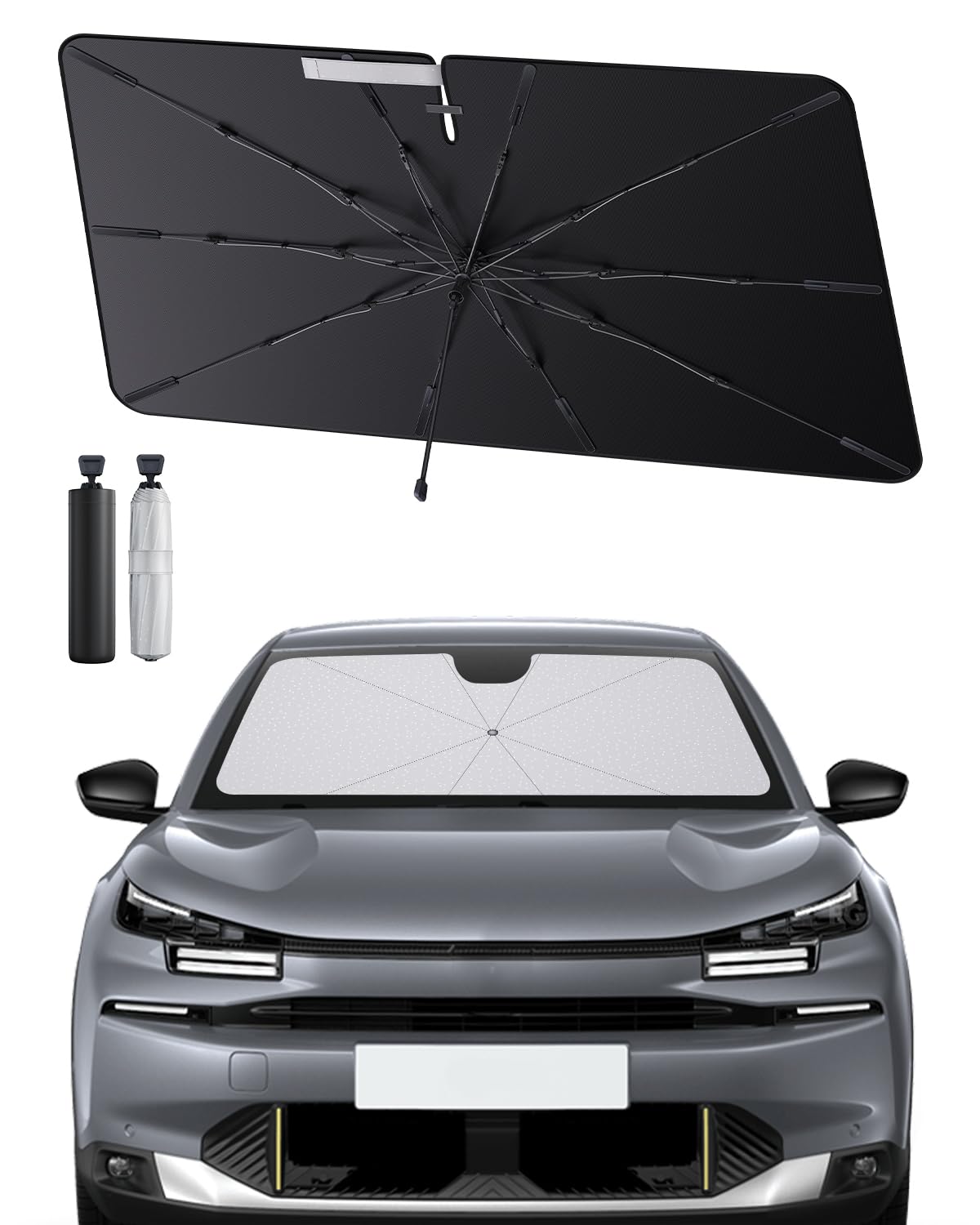 SHAOHAO kompatibel mit Citroen C4 E-C4 2022-2025 Sonnenschirm Auto Auto Sonnenschutz Frontscheibe Faltbar UV-Schutz Sonnenschirm knitterfreier Stoff Citroen C4 zubehör SHAOHAO kompatibel mit Citroen C4 E-C4 2022-2025 Sonnenschirm Auto Auto Sonnenschutz Frontscheibe Faltbar UV-Schutz Sonnenschirm knitterfreier Stoff Citroen C4 zubehör von SHAOHAO