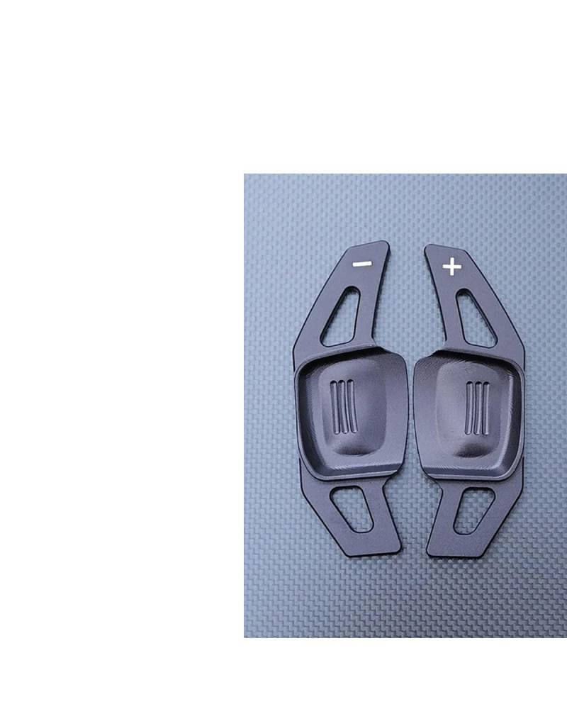 Schaltwippen Aluminium-Autolenkrad-Schaltwippenverlängerung Für Golf 8 Für MK8 R Für GTI R Für Line-Zubehör 2020 2021 2022 Lenkradg Paddle(Black) von SHAOXING