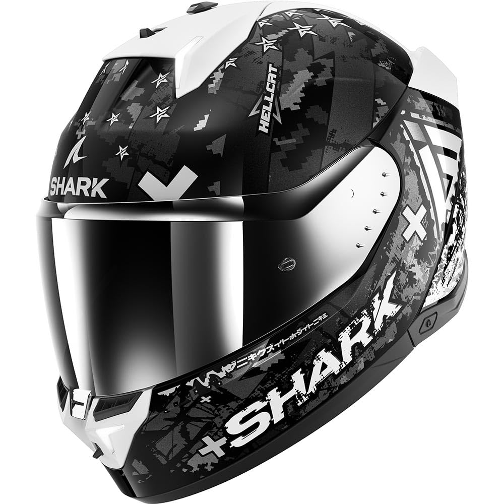 SHARK, Motorradhelm SKWAL i3 HELLCAT, KUS, XL (+ getöntem Schirm) von SHARK
