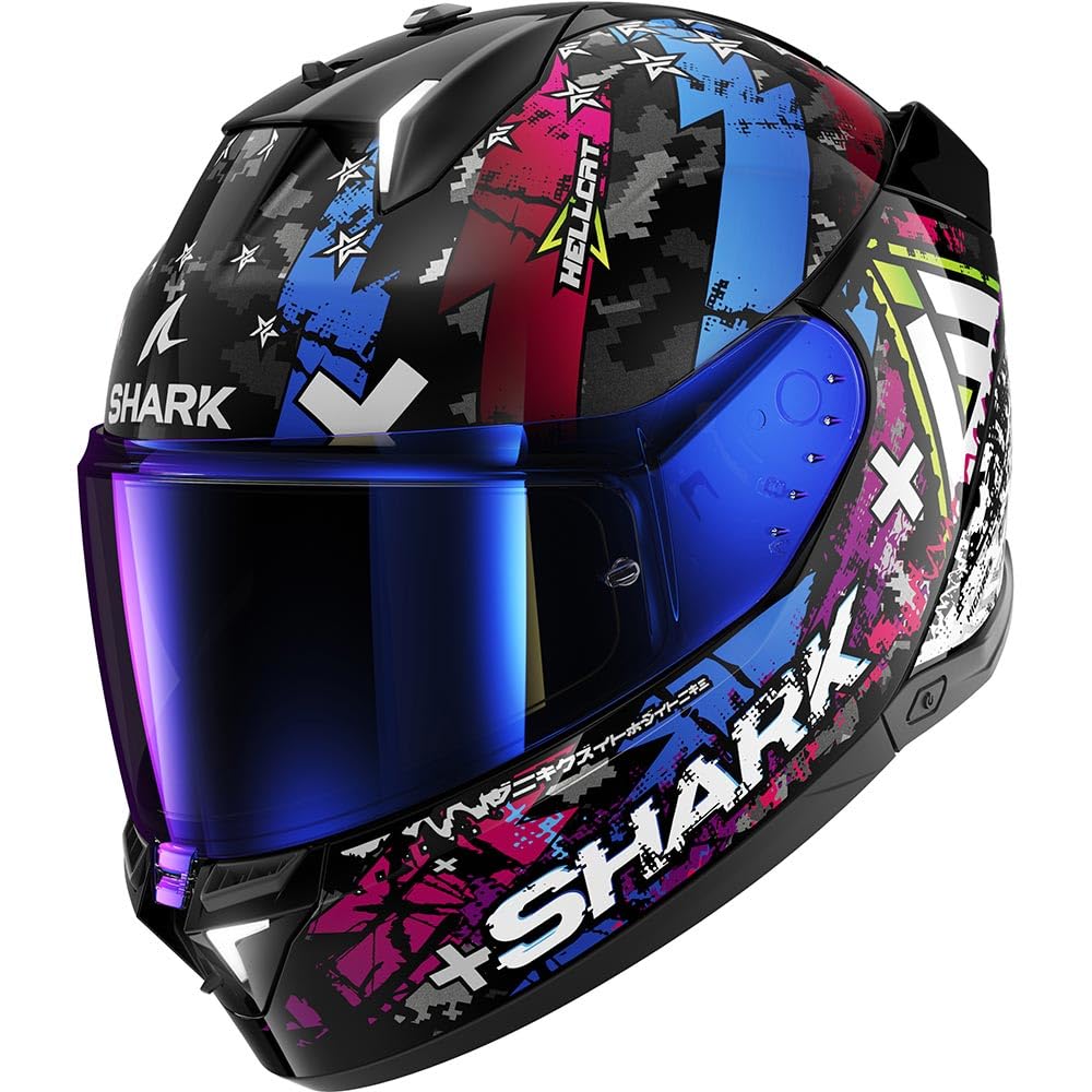 SHARK, Motorradhelm SKWAL i3 HELLCAT KUB, L (+ getöntem Schirm) von SHARK