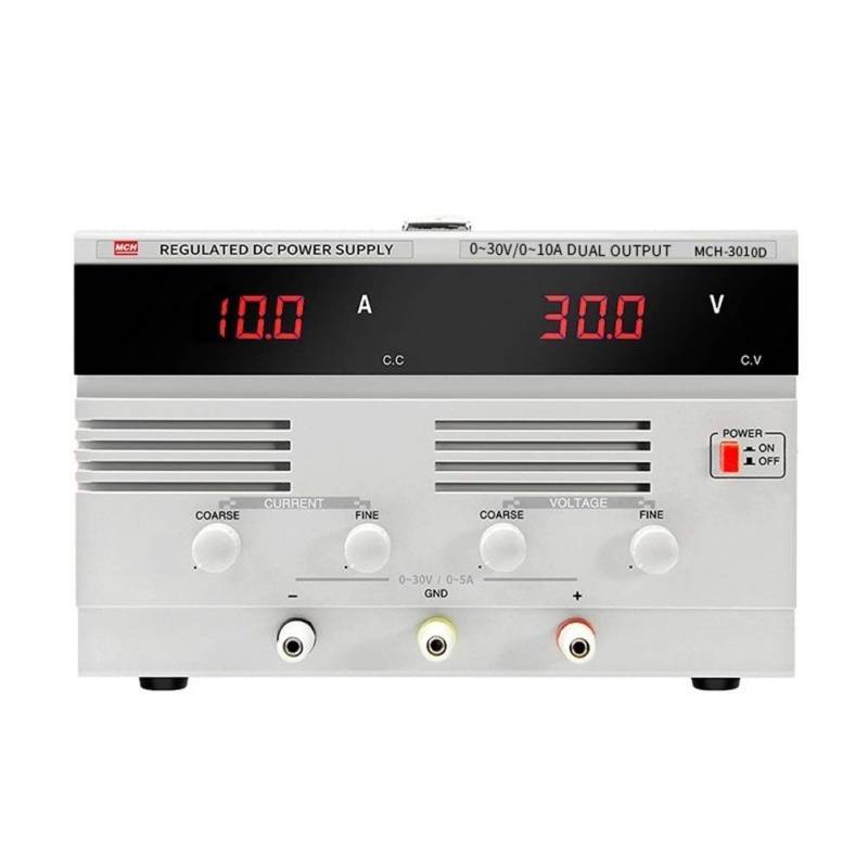 Variables Netzteil, DC-geregelte lineare Stromversorgung einstellbar 30V 10A Alterungstest Wartung 3010D(110V) von SHEHUALI