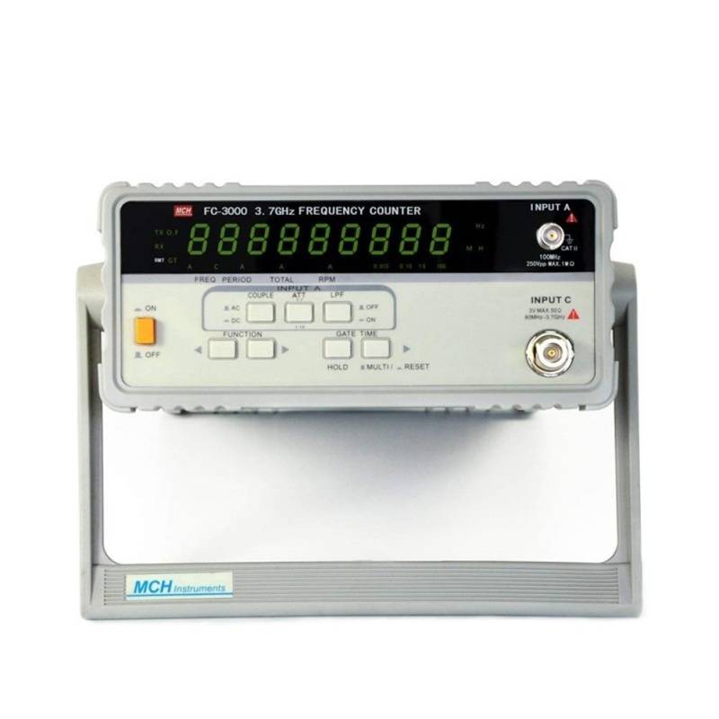 Variables Netzteil, FC-3000 Frequenzmesser 3,7 GHz Hochpräzise digitale Hochfrequenz-Frequenzmesser Empfindlichkeit 100 mV von SHEHUALI