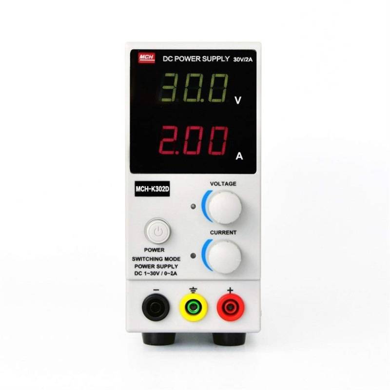 Variables Netzteil, Geregeltes Netzteil Einstellbar DC 30V Stufenlos einstellbar Handy-Reparaturnetzteil MCH-K302D(110V) von SHEHUALI