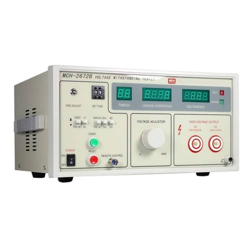 Variables Netzteil, MCH-2672B Tragbarer AC DC 10KV Isolationstester Spannungsfestigkeitstester Digitalanzeige(220V) von SHEHUALI