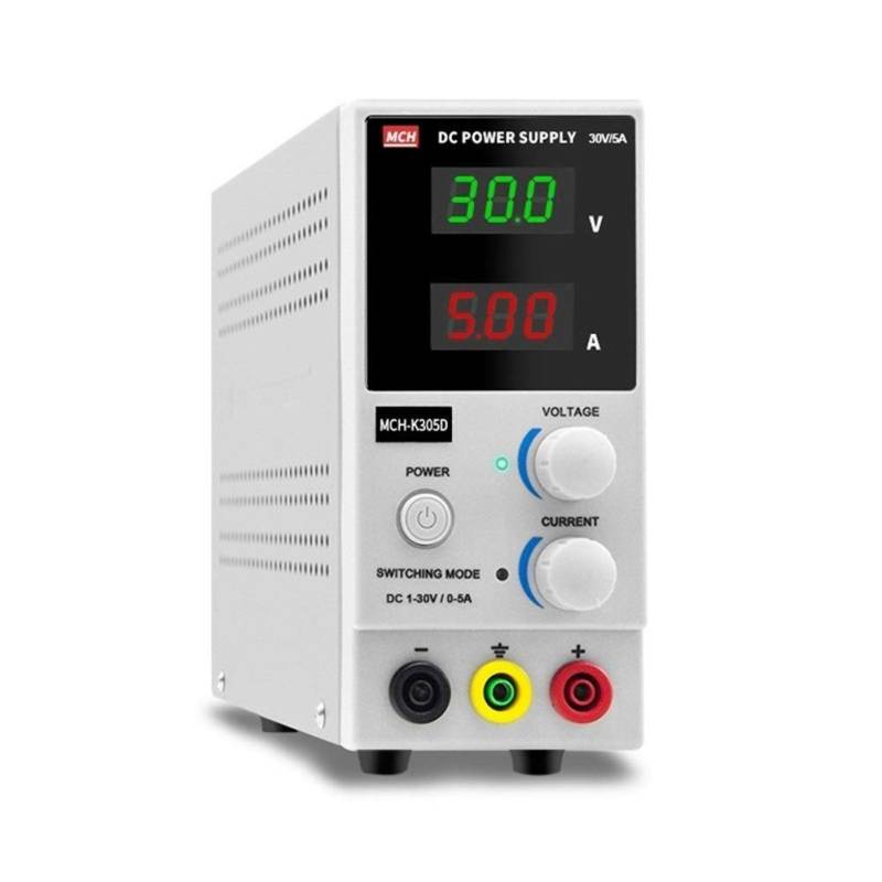Variables Netzteil, MCH-K305D Einstellbares DC-Netzteil 30V 5A Elektronisches Reparatur-DC-Experimentier-Netzteil Alterungstest von SHEHUALI