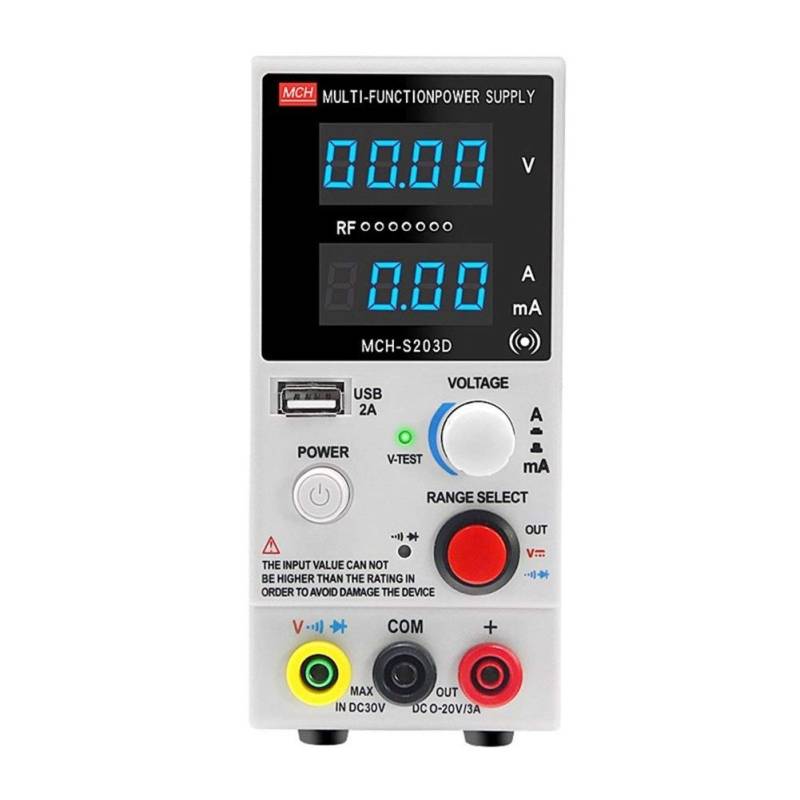 Variables Netzteil, S203D geregelte Stromversorgung DC einstellbar Multifunktions-Laptop-Handy reparieren(110V) von SHEHUALI