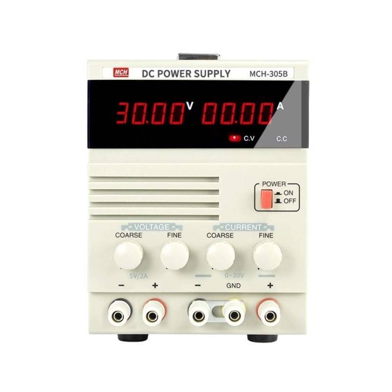 Variables Netzteil, Vierstellige Anzeige Linearer Leistungstransformator MCH-305B 30V 5A Einstellbares DC-Netzteil(220V) von SHEHUALI