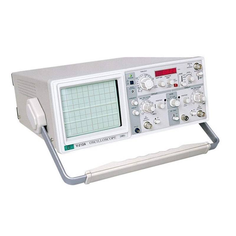 Variables Netzteil, Zweispuriges Analogoszilloskop mit sechsstelligem Frequenzmesser V-212A(220V) von SHEHUALI