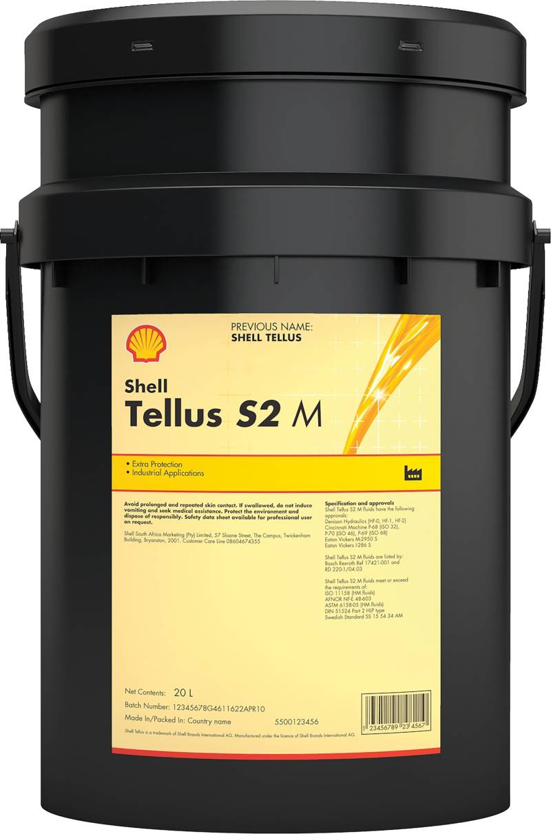 SHELL 9619 Tellus Öl S2 M68 20l von Shell