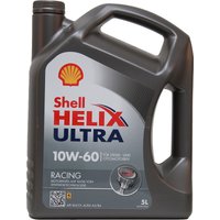 SHELL Motoröl Helix Ultra Racing 10W-60 Inhalt: 5l, Vollsynthetiköl 550040761 von SHELL