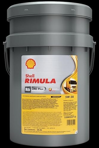 SHELL Motoröl Rimula 5W-30 Motorenöl 20 L von SHELL