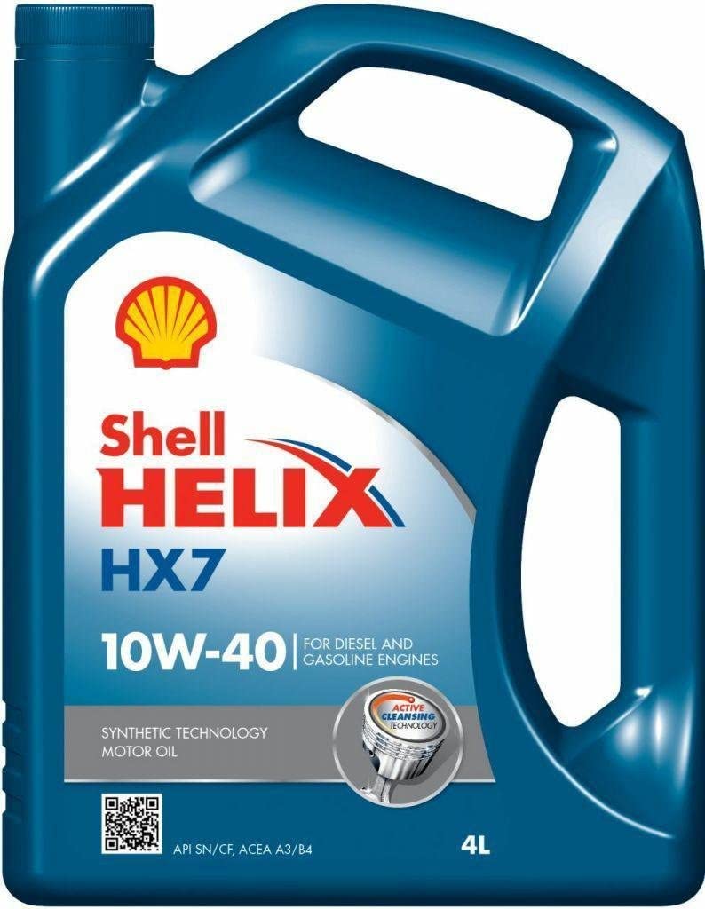 Shell Helix HX7 10w/40, Inhalt 4 l von SHELL