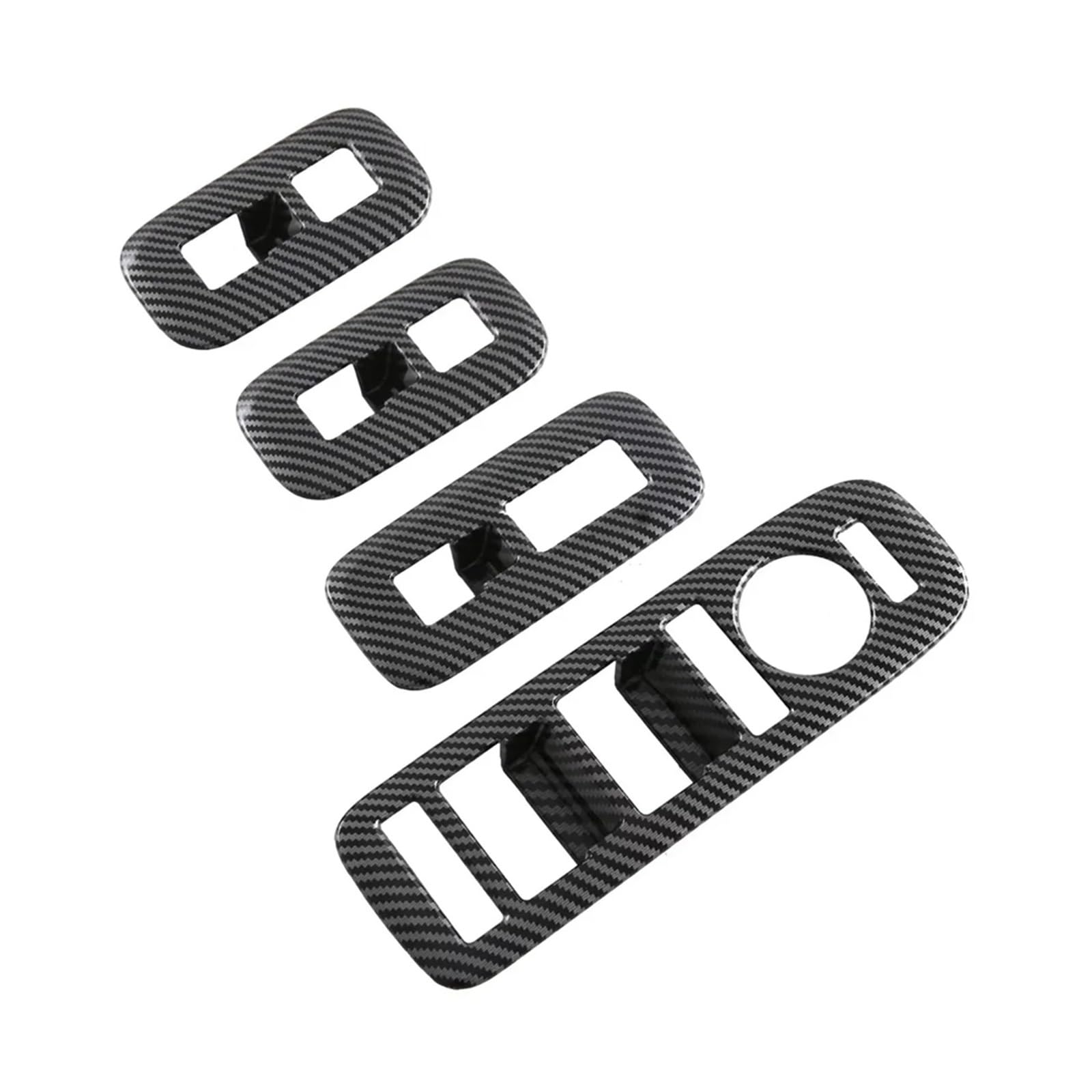 SHENGG For MX5 2024 LHD Carbon Fiber Auto Fensterheber Schalter Tasten Abdeckung Trim Zubehör SHENGG For MX5 2024 LHD Carbon Fiber Auto Fensterheber Schalter Tasten Abdeckung Trim Zubehör von SHENGG