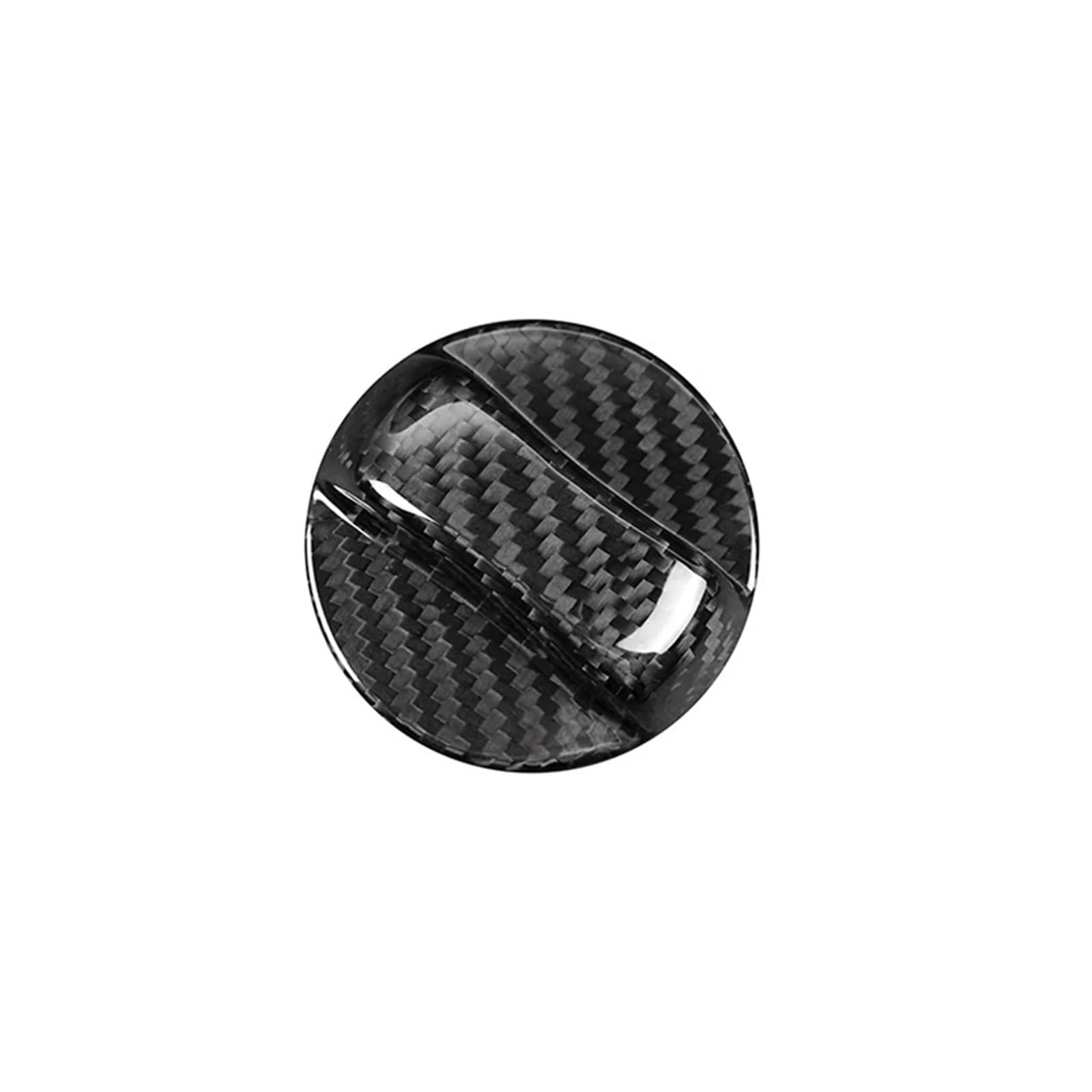 SHENGG Harte Kohlefaser Auto Tankdeckel Abdeckung Trim for XC90 XC60 XC40 S80 S40 S60 S90 S60 V60 V40 V70 S60L von SHENGG