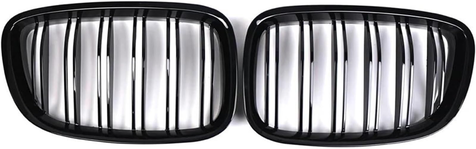 Automatisches Nebelscheinwerfergitter Für BMW Schwarz Doppel Linie Haube Gitter Rennen Grille 1 Paar Auto Vorderen Stoßfänger Grille Automatisches Nebelscheinwerfergitter Für BMW Schwarz Doppel Linie Haube Gitter Rennen Grille 1 Paar Auto Vorderen Stoßfänger Grille von SHENHUO