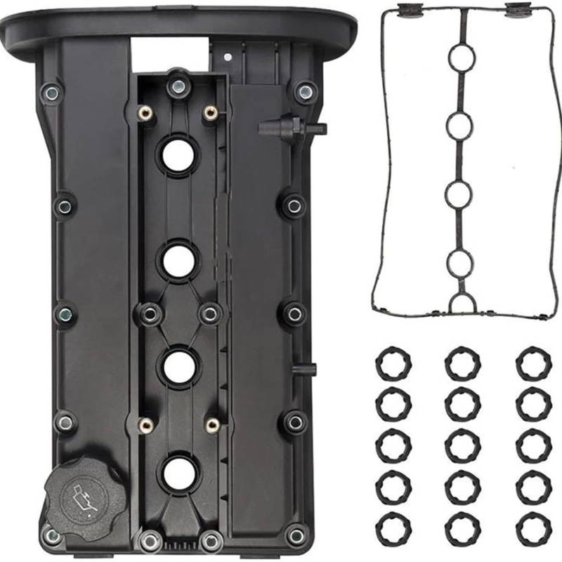 Kipphebelventildeckel Für Motorventildeckel für mit Dichtung für Dichtungen Rocker Cover 25192208 für Chevrolet für Aveo T200 von SHENHUO