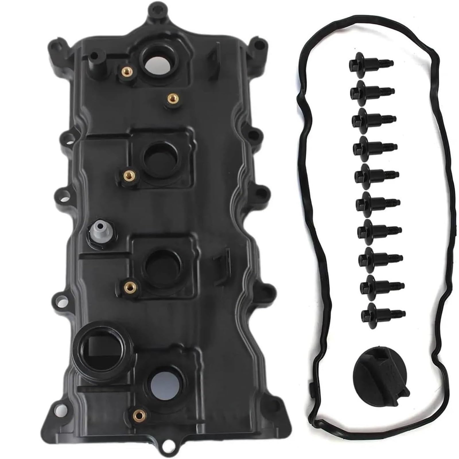 Kipphebelventildeckel Für Motorventildeckelsatz für mit Dichtung für Nissan Altima für Sentra SE-R L4 2.5L 2007-2013 Kipphebelventildeckel Für Motorventildeckelsatz für mit Dichtung für Nissan Altima für Sentra SE-R L4 2.5L 2007-2013 von SHENHUO